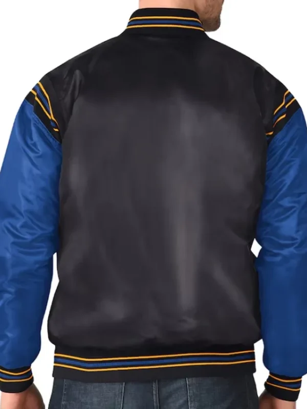 Buffalo Sabres Global Series Black and Blue Jacket