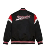 Buffalo Sabres Black Heavyweight Satin Jacket