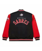 Buffalo Sabres Prime Time Heavyweight Satin Jacket