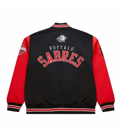 Buffalo Sabres Prime Time Heavyweight Satin Jacket