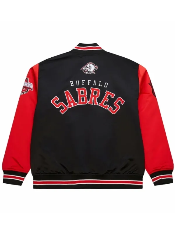 Buffalo Sabres Prime Time Heavyweight Satin Jacket