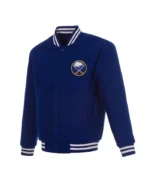 Buffalo Sabres Royal Varsity Wool Jacket
