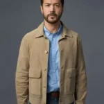 Buried at C Griff Beige Jacket