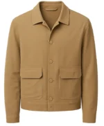 Buried at C Griff Beige Jacket
