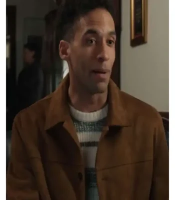 Buried at C Jackson Brown Suede Jacket