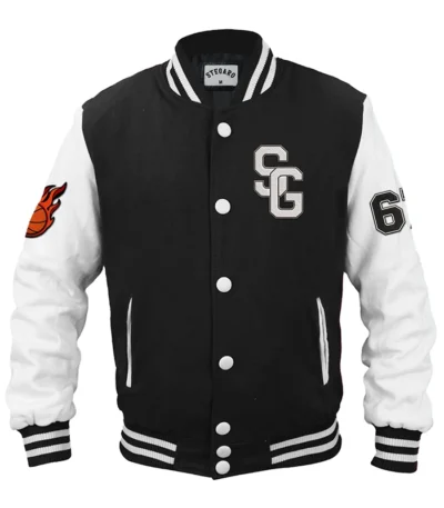 Basketball Black Stegaro Varsity Jacket