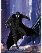 Spider Man Into The Spider Verse Noir Trench Coat