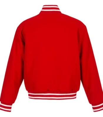 Calgary Flames Red Domestic Varsity Jacket