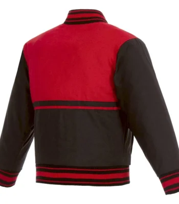 Calgary Flames Youth Black and Red Jacket