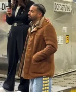 Drake Brown Suede Jacket