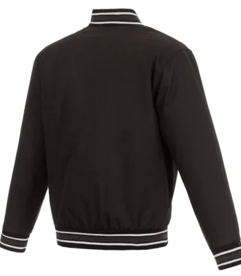 Carolina Hurricanes Black Poly-Twill Jacket