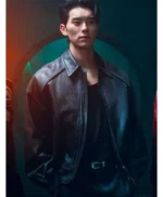 Cashero Jo Nathan Black Leather Jacket