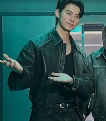 Cashero Jo Nathan Black Leather Jacket