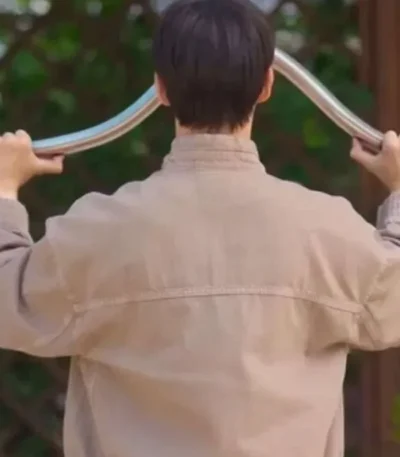 Cashero Kang Sang-woong Brown Cotton Jacket