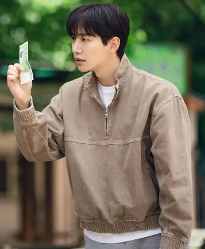 Cashero Kang Sang-woong Brown Cotton Jacket Cashero Kang Sang-woong Brown Cotton Jacket