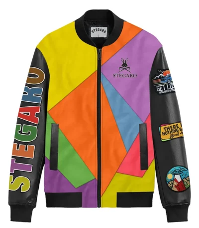 Castaneda Stegaro Leather Zipper Jacket