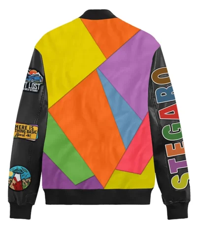 Castaneda Stegaro Leather Zipper Jacket