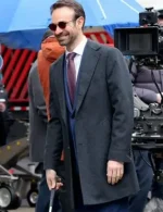 Charlie Cox Daredevil Born Again Black Coat
