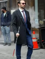 Charlie Cox Daredevil Born Again Black Coat