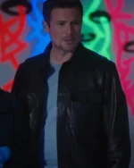 Charlie Hudson Hudson and Rex S05 Black Leather Jacket