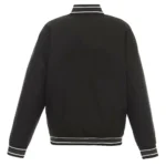 Charlotte Hornets Black Poly Twill Jacket