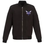 Charlotte Hornets Lightweight Nylon Bomber Jacket