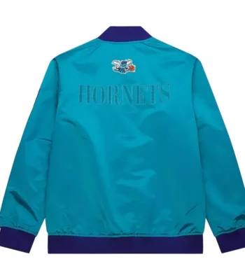 Charlotte Hornets OG 3.0 Lightweight Teal Satin Jacket
