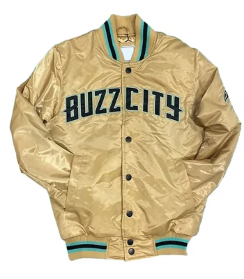 Charlotte Hornets Pastel Orange Jacket