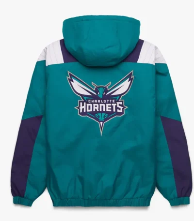 Charlotte Hornets Pullover Half-Zip Jacket