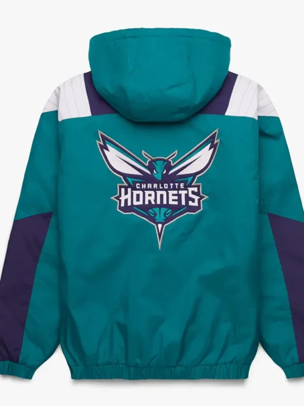 Charlotte Hornets Pullover Half-Zip Jacket