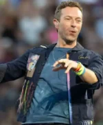 Coldplay Concert Chris Martin Blue Jacket