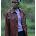 Christine Adams Hijack Brown Jacket