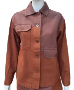 Christine Adams Hijack Brown Jacket
