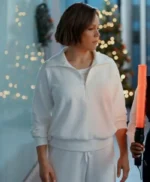 Christmas Above the Clouds Ella Neezer White Tracksuit