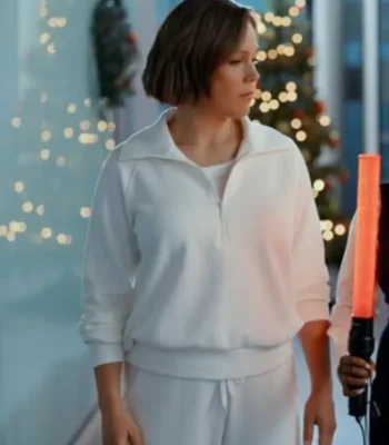 Christmas Above the Clouds Ella Neezer White Tracksuit