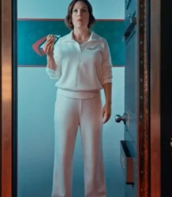 Christmas Above the Clouds Ella Neezer White Tracksuit