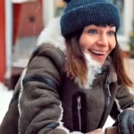 Christmas Home for Christmas Johanne Shearling Jacket