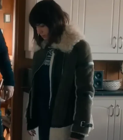 Christmas Home for Christmas Johanne Shearling Jacket