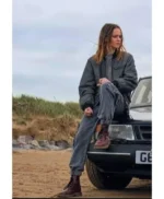 Clara Rugaard The Crow Girl Puffer Jacket