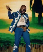 Davido Coachella 2026 Blue Tracksuit