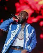 Davido Coachella 2026 Blue Tracksuit