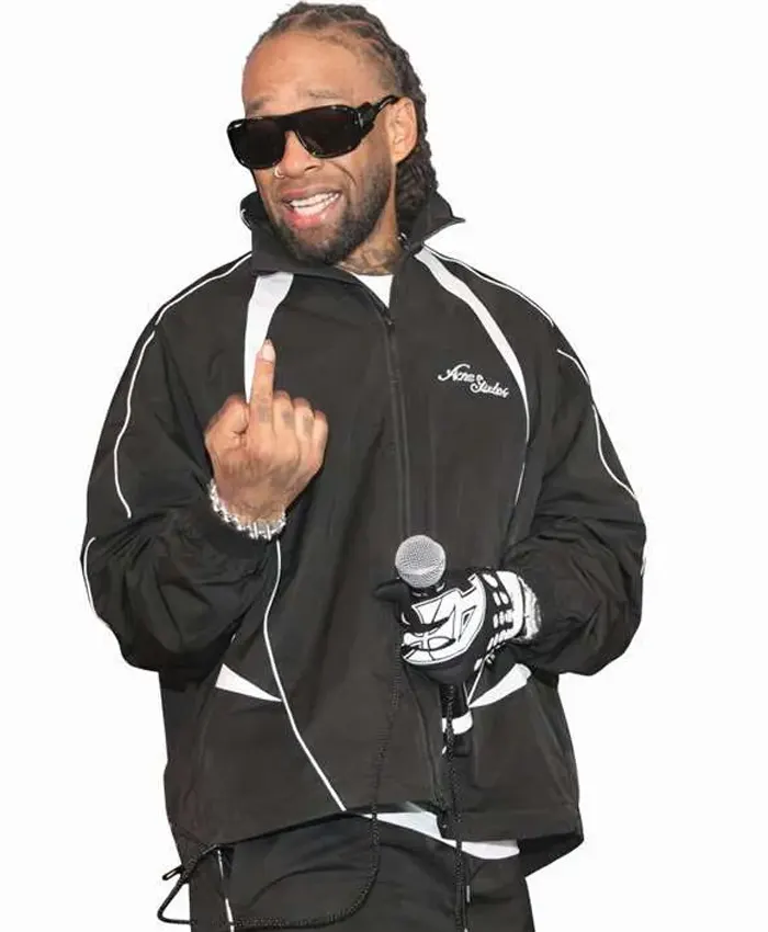 Coachella Ty Dolla Black Tracksuit Coachella Ty Dolla Black Tracksuit