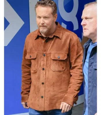 Dutton Ranch Cole Hauser Brown Suede Jacket