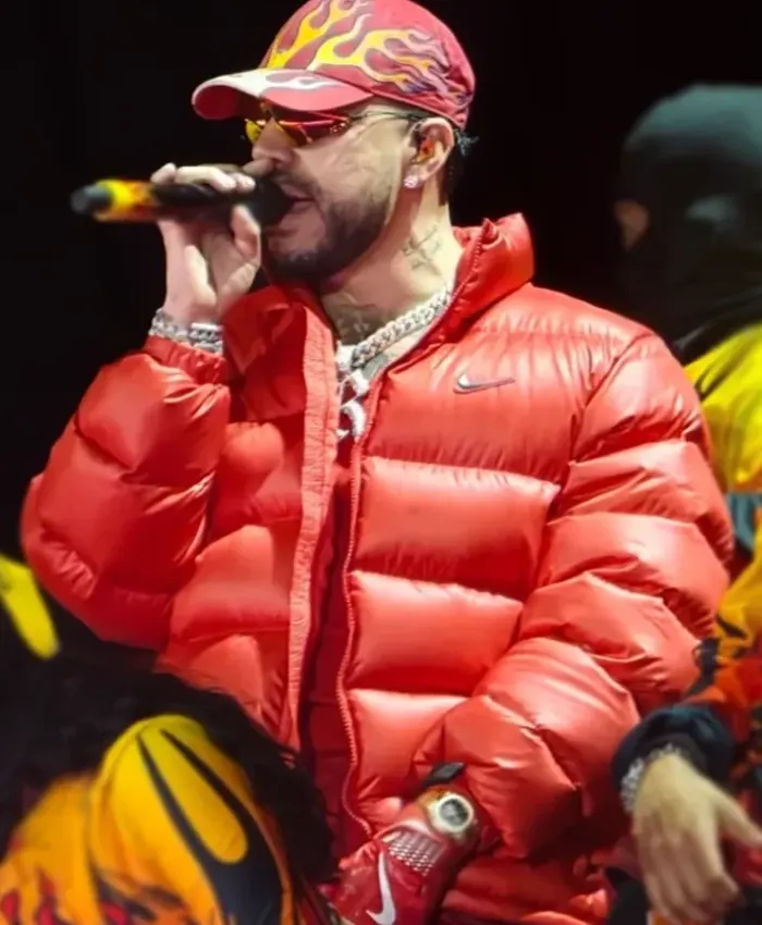 Colombia Ryan Castro Red Puffer Jacket Colombia Ryan Castro Red Puffer Jacket