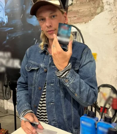 Comic Con 2026 Jamie Campbell Denim Jacket