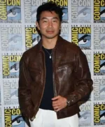Comic Con Simu Liu Brown Jacket