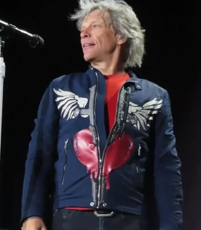 Concert Jon Bon Jovi Blue Jacket