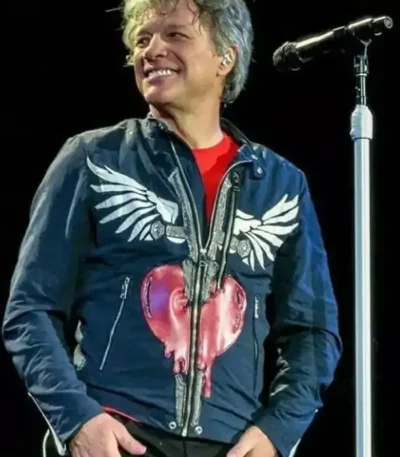 Concert Jon Bon Jovi Blue Jacket
