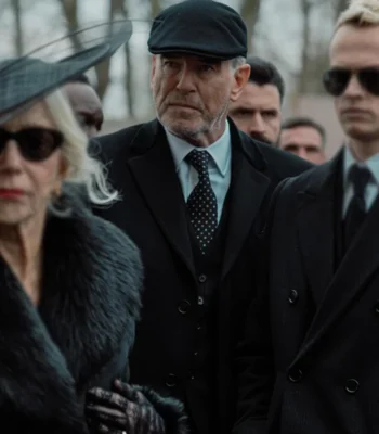 Conrad Harrigan MobLand Black Coat