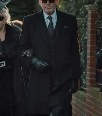 Conrad Harrigan MobLand Black Coat